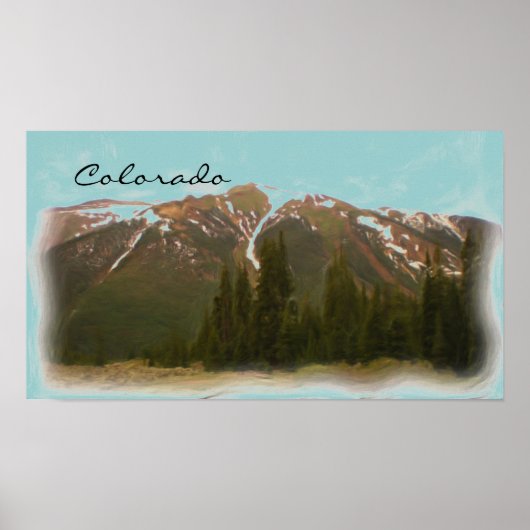 Poster van de colorado (Voorkant)