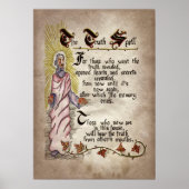 poster van de coole heksenpartij (Voorkant)