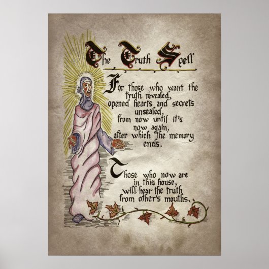 poster van de coole heksenpartij (Voorkant)