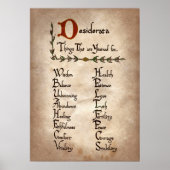 poster van de coole heksenpartij (Voorkant)