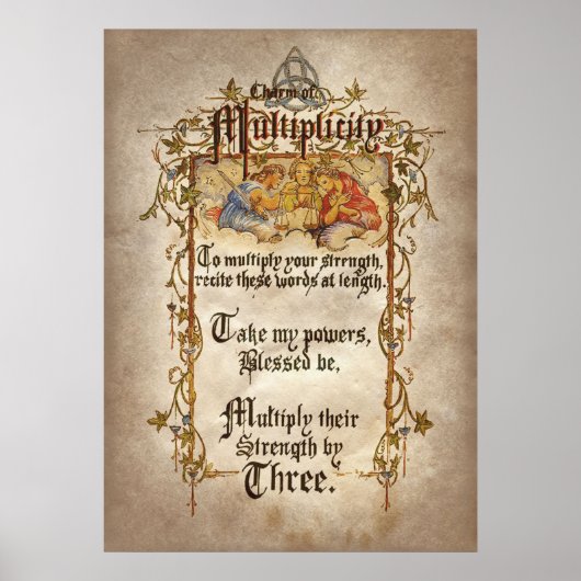 poster van de coole heksenpartij (Voorkant)