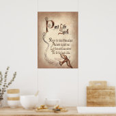 poster van de coole heksenpartij (Keuken)