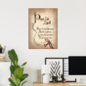 poster van de coole heksenpartij (Thuiskantoor)