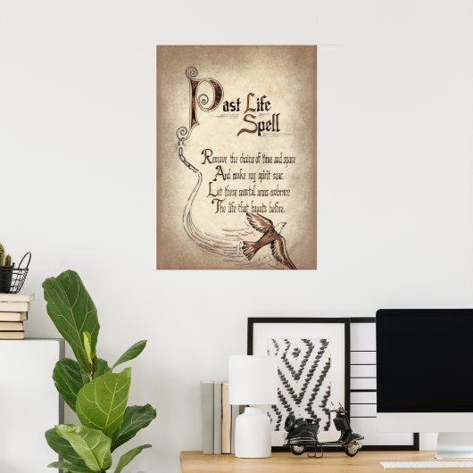 poster van de coole heksenpartij (Thuiskantoor)