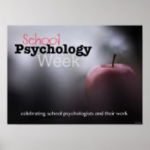 Poster van de Dag van de Psychologie van de School (Voorkant)