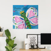 Poster van de dag van de vlinder (Thuiskantoor)