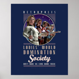 Poster van de Dames van de World Domination Societ