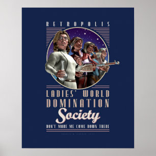 Poster van de Dames van de World Domination Societ