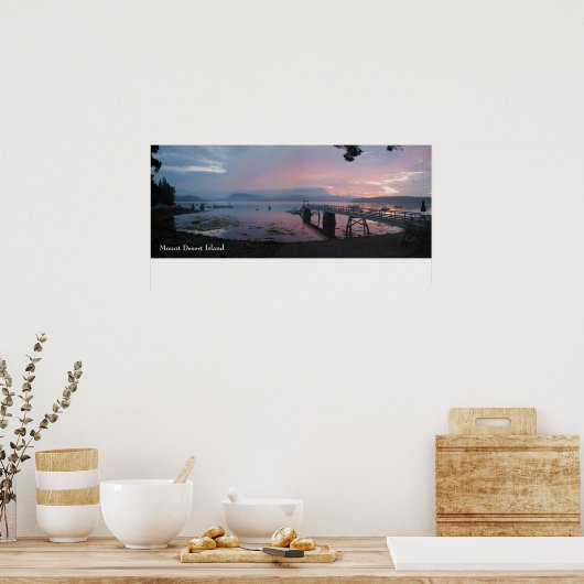 Poster van de Desert-eilanden - 1 (Keuken)