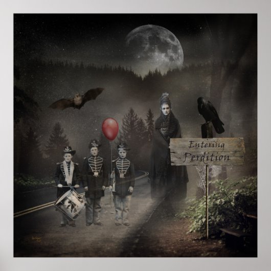 Poster van de dieptemuur invoeren (Voorkant)