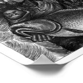 Poster van de dode ogen van Vannak die grote visse (Hoek)