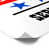 Poster van de donorpartij (Hoek)