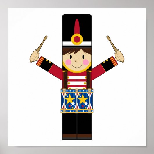Poster van de drums (Voorkant)