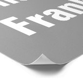 Poster van de Duitse lijst van Village Street (Hoek)