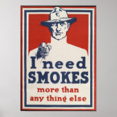 Poster van de Eerste Wereldoorlog (Voorkant)