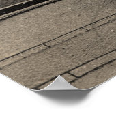 Poster van de Eiffeltoren van begin 1900 (Hoek)