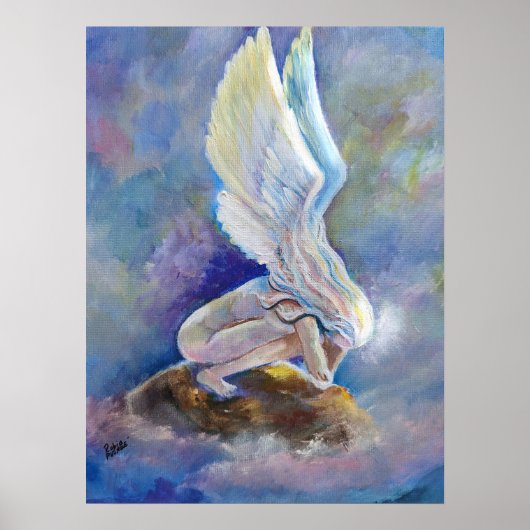 poster van de engel (Voorkant)