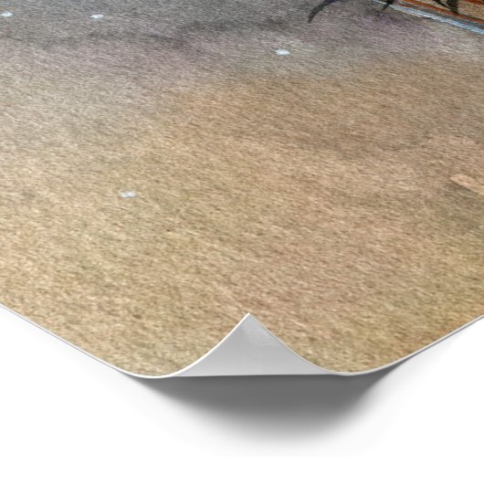 Poster van de Fairy and Tiny Pegasus door Molly Ha (Hoek)