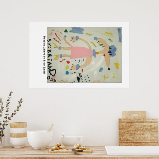 Poster van de favoriet van de Ladie (Keuken)