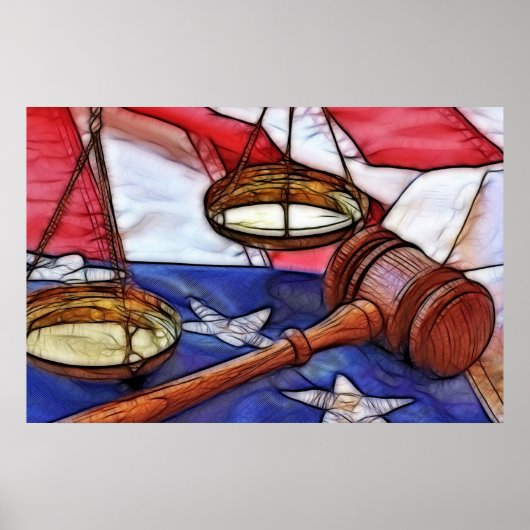 Poster van de feestelijke wet (Voorkant)