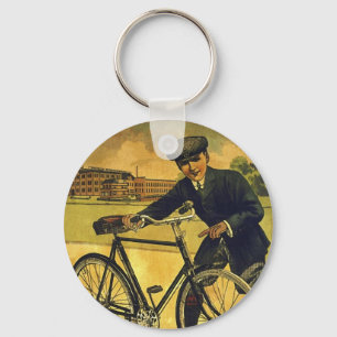 Poster van de Fiets van de Cycli van de gazelle Sleutelhanger