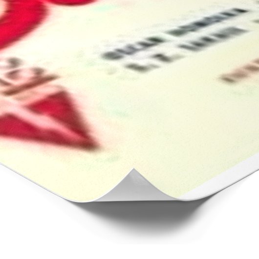 poster van de film "Ball of Fire" (Hoek)