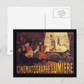 Poster van de filmbioscoop briefkaart (Voorkant / Achterkant)