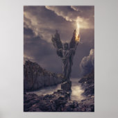 poster van de flamingengel (Voorkant)