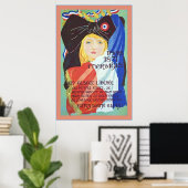 Poster van de Franse Eerste Wereldoorlog (Thuiskantoor)