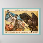 Poster van de Franse Eerste Wereldoorlog (Voorkant)