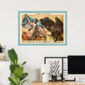Poster van de Franse Eerste Wereldoorlog (Thuiskantoor)