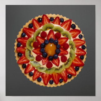 Poster van de fruitkweek