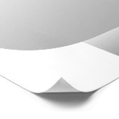 Poster van de gasfles (Hoek)