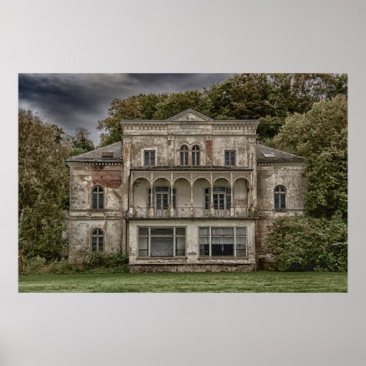 poster van de gehakte woning (Voorkant)