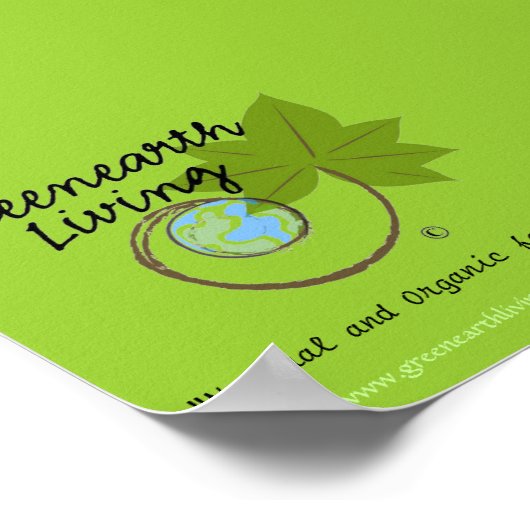 Poster van de Groenaards (Hoek)