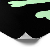 Poster van de groene piraat (Hoek)