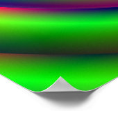 Poster van de Groene Torus-tunnel + kat (Hoek)