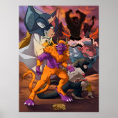 poster van de groep "Wild Kedamono" (Voorkant)