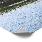 Poster van de grote blauwe herenkruid (Hoek)