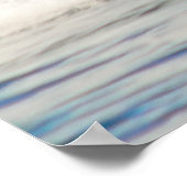 Poster van de grote golf surfende breuk (Hoek)