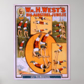 Poster van de grote mogendheden van West-Jubilee (Voorkant)