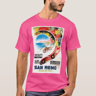 poster van de Grote Prijs van San Remo 1947 T-shirt