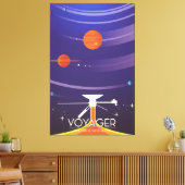 Poster van de Grote Tour Science van Voyager Canvas Afdruk (Insitu (Woonkamer))