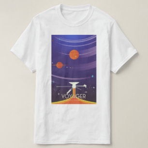 Poster van de Grote Tour Science van Voyager T-shirt