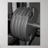 Poster van de gym (Voorkant)