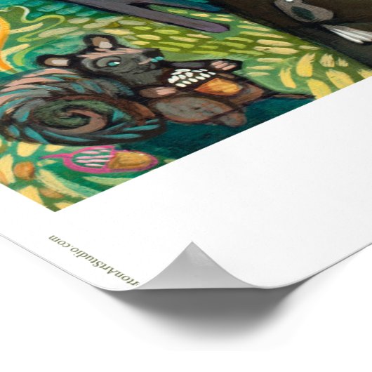 Poster van de heilige katholieke klaskamer (Hoek)