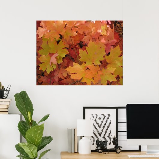 Poster van de herfst Splendor (1) (Thuiskantoor)