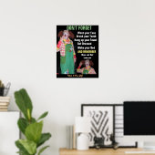 POSTER VAN DE HERINNERINGSLIJST VOOR KINDEREN (Thuiskantoor)