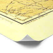 poster van de historische jaargrafiek van het meer (Hoek)