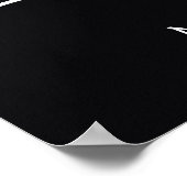  poster van de HS2-trein; (Hoek)